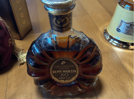 ブランデー／REMY MARTIN：XO スペシャル 旧 クリアボトル（状態ランク：D）など7点