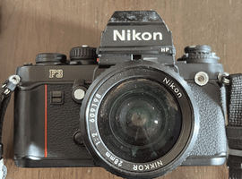 Nikon：F3 HP ボディ＋Ai-S NIKKOR 28mm F2など4点