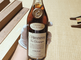 ブランデー：Hennessy（VSOP スリムボトル グリーンボトル）／ブランデー：CAMUS（ナポレオン エクストラ グランマルキ）など4点