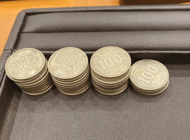 旧硬貨／メキシコオリンピック銀貨／など