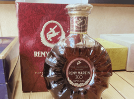ブランデー：REMY MARTIN（XO スペシャル 旧 クリアボトル）／ブランデー：Hennessy（VSOP ファイン シャンパーニュ グリーンボトル）など3点