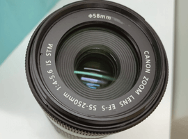 Canon：EF-S 55-250mm F4-5.6 IS STM／Canon：EOS Kiss X10 EF-S 18-55 IS STM キット ブラックなど2点