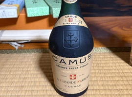 ブランデー／CAMUS：リザーブ エクストラ ヴィエイユ オルダージュ ラ グランマルキ（状態ランク：D）など6点