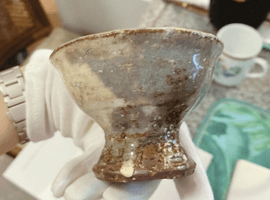 酒器：月形那比古／洋物：エルメスなど2点