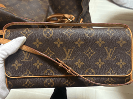 LOUIS VUITTON / モノグラム / ポシェットツイン GM / M51852 / 状態ランク：Cなど6点