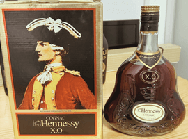 ブランデー：Hennessy（XO 金キャップ グリーンボトル）／ブランデー：CAMUS（リザーブ エクストラ ヴィエイユ オルダージュ ラ グランマルキ）など4点
