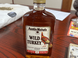 WILD TURKEY:8年 フラスコ型など3点