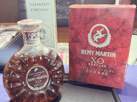 ブランデー：REMY MARTIN（XOスペシャル 旧クリアボトル）／ブランデー：REMY MARTIN（VSOP スペリオール）など3点