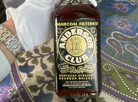 ウイスキー／ANDERSON CLUB：15年（状態ランク：A）など3点