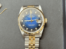 ROLEX / デイトジャスト ブルーグラデーション / 16233G / 状態ランク：Bなど3点