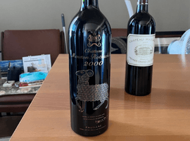 ワイン／CHATEAU MOUTON ROTHSCHILD：2000（状態ランク：B）など6点
