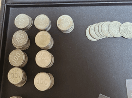 100円硬貨／古銭一式／など
