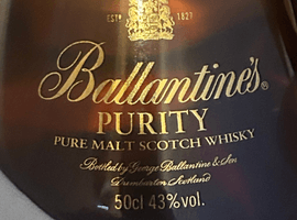 Ballantines:20年 ピュリティなど4点
