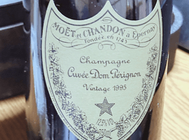 ワイン：Dom Pérignon（白 1995）／ワイン：CHARMES-CHAMBERTIN（シャンベルタン 1997）など9点