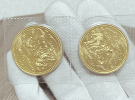 10万円金貨（御在位）など古銭類（神奈川県横浜市戸塚区・出張買取）｜古銭の高価買取なら【バイセル】