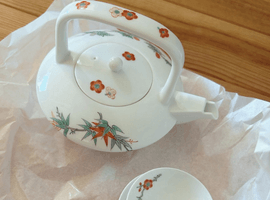 酒井田柿右衛門の茶道具など2点