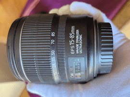 Canon：EF-S 15-85mm F3.5-5.6 IS USM／Canon：レンズなど3点