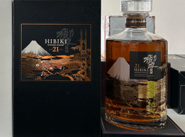 ウイスキー／Suntory：響 21年 意匠ボトル 花鳥風月（状態ランク：A）など18点