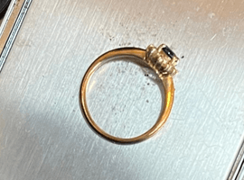 K18 / サファイア / 0.53ct / メレダイヤ / 0.20ctなど2点
