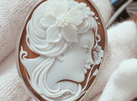 ブローチ(K18WG)など4点