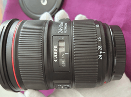 Canon：EF 24-70mm F2.8L II USMなど4点