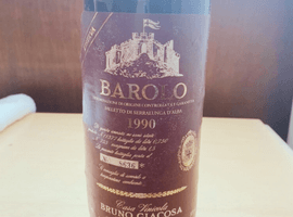 ワイン：BAROLO（ブルーノ ジャコーザ バローロ リゼルヴァ 1990）／ワイン：CHATEAU HAUT-BRION（1988）など3点