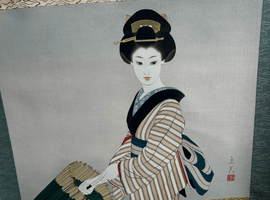 書画(掛軸・絵画)/掛軸:志村立美など7点