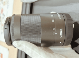 Canon：EF-M 55-200mm F4.5-6.3 IS STM ブラック／Canon：EOS Kiss M2 EF-M 15-45 IS STM キット ブラックなど2点