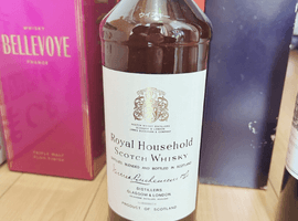 ウイスキー：ROYAL HOUSEHOLD（ロイヤルハウスホールド）／ウイスキー：BELLEVOYE（トリプルモルト ピンク）など3点