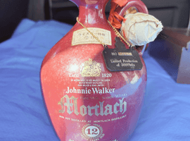 ウイスキー：Johnnie Walker（モートラック 12年）／ウイスキー：Glenmorangie（10年 旧ラベル）など3点