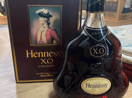 ブランデー／Hennessy：XO 金キャップ クリアボトル（状態ランク：B）など4点