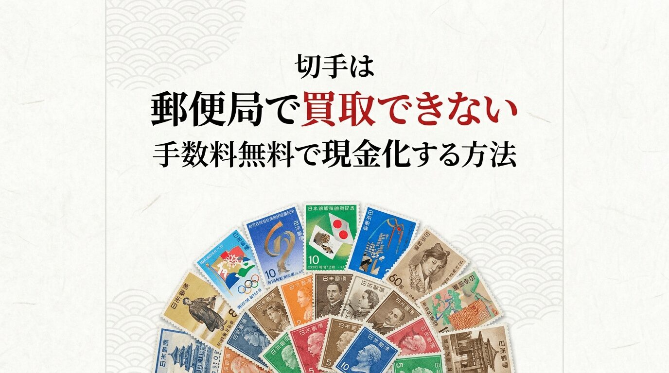 郵便局で切手の買取はできる？現金化の方法と失敗しないコツを解説