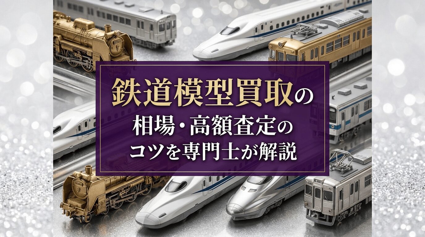 鉄道模型買取|価値が決まる仕組み・高額査定のコツを解説