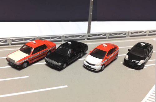 トミックスのタクシー各種