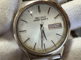 SEIKO / グランドクオーツ QZ デイデイト 4843-8110 / 4843-8110 / 状態ランク：Cなど2点