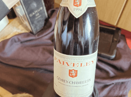 ワイン：FAIVELEY（1994）／ブランデー：CAMUS（XO ロングネック）など3点