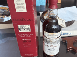 ウイスキー／GLENDRONACH：1968 25年 シェリーカスク ANA 限定（状態ランク：D）など3点