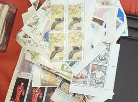 普通切手「オシドリ」/特殊切手「相撲」など