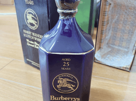ウイスキー：Burberrys（25年 青陶器）／ブランデー：Blanton's（黒ラベル）など6点
