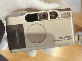 CONTAX：T2 チタンシルバー／CONTAX：T2 チタンシルバーなど2点