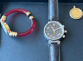 LOUIS VUITTON / タンブール クロノグラフ / Q1121 / 状態ランク：Cなど2点