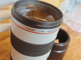 Canon：EF 70-200mm F2.8L IS USMなど5点
