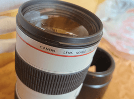 Canon：EF 70-200mm F2.8L IS USMなど5点