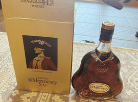 Hennessy：XO 金キャップ グリーンボトルなど3点