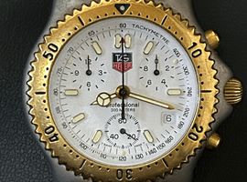 TAG Heuer / タグホイヤー セル プロフェッショナル 200m クロノグラフ 電池交換済 / S35.006 / 状態ランク：BCなど3点