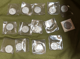 旧日本銀貨など13点