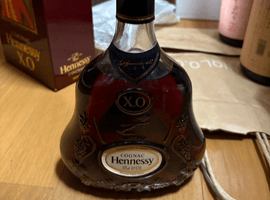 ブランデー／Hennessy：XO 金キャップ クリアボトル（状態ランク：C）など8点