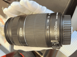 Canon：EF-S 55-250mm F4-5.6 IS II／Canon：EOS Kiss X5 EF-S 18-55 IS II キットなど3点