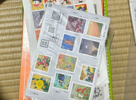 週刊少年漫画50周年 I ＜週刊少年サンデー＞／グリーティング切手「日本の絵画」など