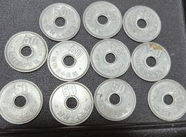 旧50円硬貨／御在位10万円金貨／日本金貨／など